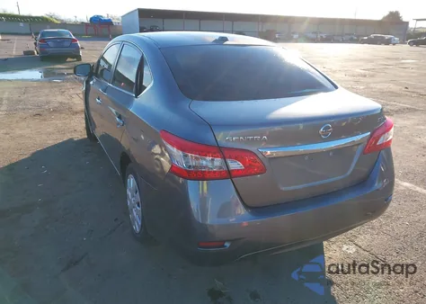 2015 Nissan Sentra Sv z USA, uszkodzony, nr VIN 3N1AB7AP1FY347888